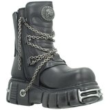 New Rock Škornji BOOT METALLIC M1011 S1 Črna | Shoptok.si