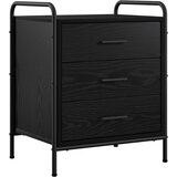  Noćni ormar Crni hrast 48 x 36,5 x 60 cm Konstruirano drvo | shoptok.hr