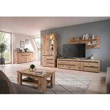 XXXL Stenska Polica Woody, Pribl. 160x60x20 Cm, Nox Hrast | Shoptok.si