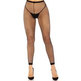 Leg Avenue Industrial Net Footless Tights 7348 Black Cene