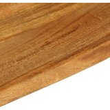 Stolna Mizna plošča z naravnim robom 70x20x3,8 cm trden mangov les, (21411602) | Shoptok.si