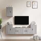 vidaXL 5-dijelni set TV ormarića sivog sonome konstruirano drvo Cijene