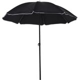 SUNFUN suncobran za plažu (Promjer: 180 cm, Crne boje) Cijene