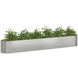  Povišeni vrtni krevet Pocinčani čelik 300 x 40 x 40 cm Čelik | shoptok.hr