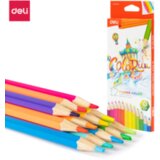 Deli DRVENE BOJICE COLORUN NEON 1/12 EC128-12 | ePonuda.com