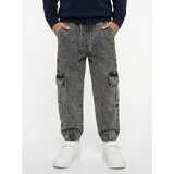 Sinsay Traperice jogger comfort cargo s efektom pranja | shoptok.hr