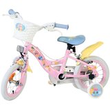 Volare dječji bicikl Disney Stitch 12″ ružičaste boje sa dvije ručne kočnice | shoptok.hr