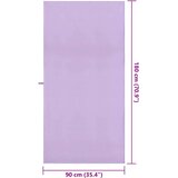  Sportski Ručnici 2 pcs Ljubičasta 180 x 90 cm | shoptok.hr