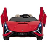  Licenciran avto na akumulator Lamborghini SIAN 4x100W - dvosed - rdeč | Shoptok.si