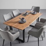 Bessagi Home jedilna miza malmo, les akacije, 180x90 cm | Shoptok.si