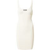 Gina Tricot Pletena obleka 'Soleil' kremna | Shoptok.si