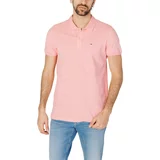 Tommy Hilfiger Polo majice kratki rokavi SLIM PLACKET DM0DM18312 Rožnata