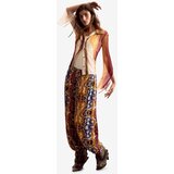 Desigual Bluza 'M. Christian Lacroix' smeđa / konjak / senf / vuneno bijela | shoptok.hr