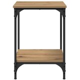  Kava Stol Umjetnički hrast 40 x 40 x 55 cm Konstruirano drvo | shoptok.hr
