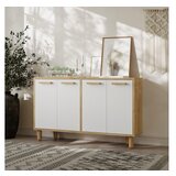 Hanah home komoda venedik sapphire oak white