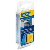 Rapid Fine žične sponke tip 13 (Dolžina: 8 mm, Širina hrbta: 10,6 mm, 1.600 kos) | Shoptok.si