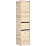 XORA Kupaonski ormarić u dekoru bora u prirodnoj boji 146x35 cm Quickset 393 – Cijene