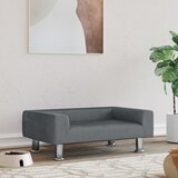 vidaXL Pasja postelja temno siva 70x45x26,5 cm žamet Cene