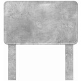  Uzglavlje s uzglavljem Betonski sivi 75 cm Konstruirano drvo | shoptok.hr