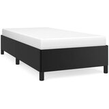  Posteljni okvir črn 90x200 cm blago, (20725261) | Shoptok.si