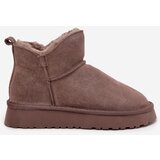 VINCEZA Snow boots made of natural suede lined with fur | shoptok.hr