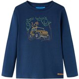  Dječja majica dugih rukava modra 116 | shoptok.hr