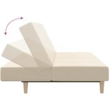  Dvosjed na razvlačenje od tkanine krem | shoptok.hr
