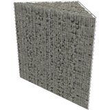  Gabionska sadilica od pocinčanog čelika 75 x 75 x 100 cm | shoptok.hr