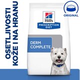 Hills Prescription Diet Derm Complete Mini Skin Care & Food Sensitivities Hrana za Pse 1 kg
