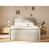 Maison de Rêve Sivi boxspring krevet s prostorom za odlaganje 160x200 cm Fresco – | shoptok.hr