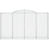  Lučne gabionske košare 10kom 300x50x160/180cm pocinčano željezo | shoptok.hr