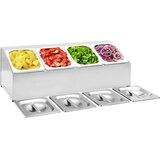  Držač Gastronorm za 4 posude GN 1/6 od nehrđajućeg čelika | shoptok.hr