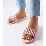 Gemre Pink flip-flops with rhinestones Anapor Cijene