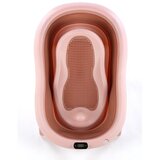  Sklopiva kadica s podlogom i termometrom dark pink | shoptok.hr