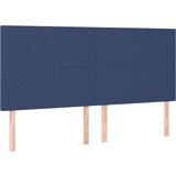  Krevet box spring s madracem LED plavi 200x200 cm od tkanine | shoptok.hr