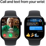 Apple Watch Series 10 GPS 46mm S/M iz MWWP3QF/A Ohišje aluminija crne barve, športni trak crne barve | Shoptok.si