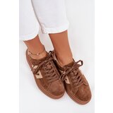 Boto Women Sneakers On Platform Made Of Natural Suede Camel Eldira | Eponuda.ba