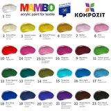  Mambo set akrilnih boja za tekstil i kožu | ePonuda.com