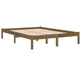  Za krevet od masivne borovine boja meda 200 x 200 cm | shoptok.hr
