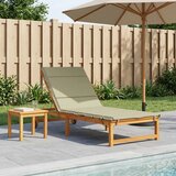  Jastučić za ležaljku GEMERT 100% poliester Svijetlo zelena - Svijetlo zelena 200 x 90 x 3 cm Melange | shoptok.hr