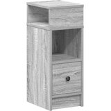  Noćni ormarići 2 kom s ladicama sivi Sonoma 25x31x66 cm | Eponuda.com