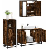  3-dijelni set kupaonskog namještaja boja hrasta drveni | shoptok.hr