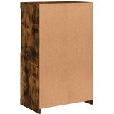  Komoda z LED lučkami dimljen hrast 60,5x37x100 cm | Shoptok.si