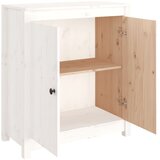  Komoda bijela 70 x 35 x 80 cm od masivne borovine | Eponuda.com