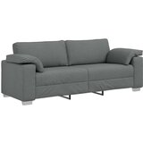  3-delni kavč s blazinami, temno siva tkanina, (22054294) | Shoptok.si