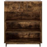  Ormarić za cipele 73 x 38 x 87 5 cm Konstruirano drvo - Dimljeni hrast | shoptok.hr