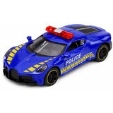  Sportski automobil Policijski automobil s motornim pogonom Metalno plava boja 1:43 Slike