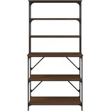  Pekarski stalak sa 6 razina Smeđi hrast 90x40x180 cm drveni | shoptok.hr