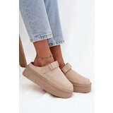 Boto Snow Boots With Decorative Embroidery Beige Selithria Cijene