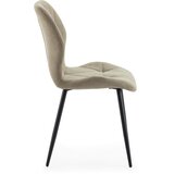 Marckeric Kaki zeleni jedilni stoli v kompletu 4 ks Luna – | Shoptok.si
